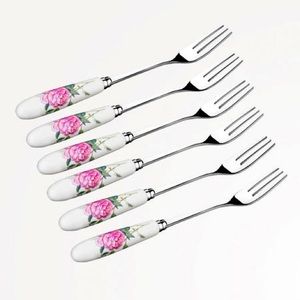 Newbridge Home Rose Pastry Forks